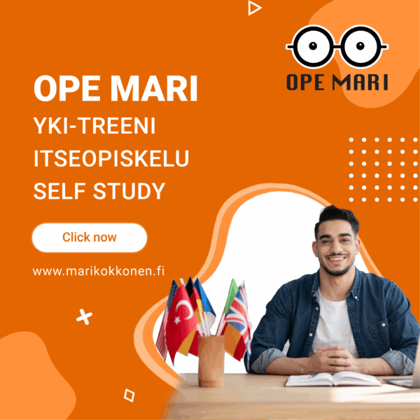 YKI-treeni online, Itseopiskelu / Self study
