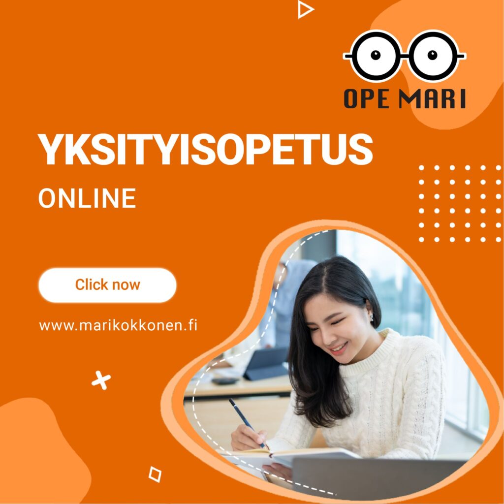 Suomen kielen yksityisopetus 6